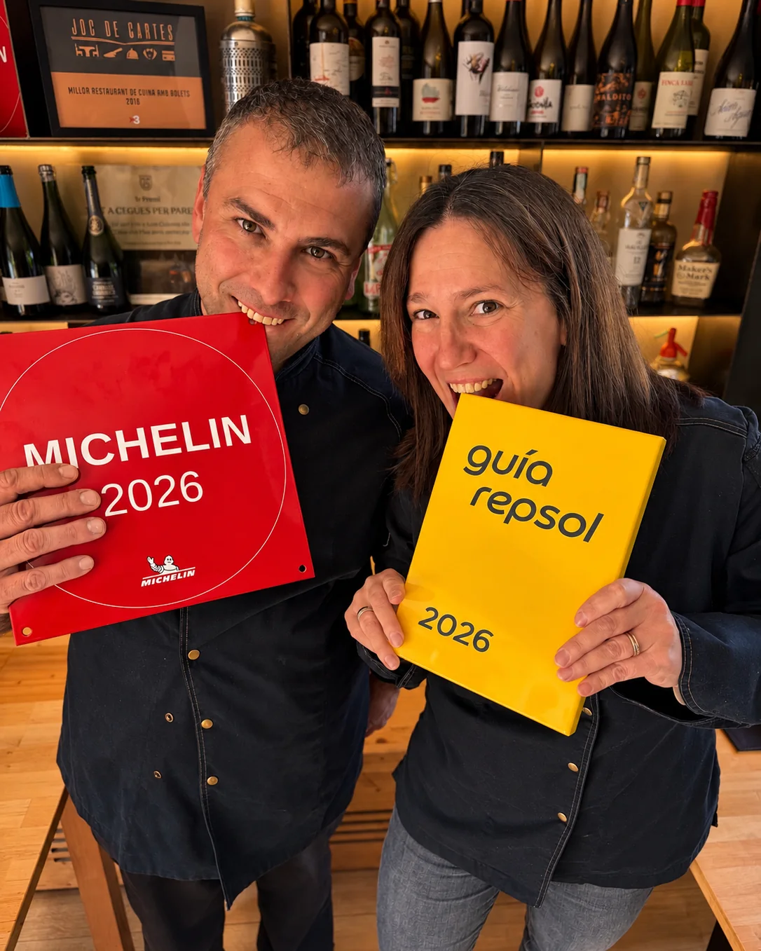 La Guia Michelin i la Guia Repsol 2026 al Quatre Vents 3.0